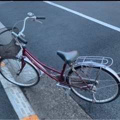 自転車　ママチャリ　24インチ