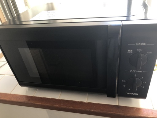 [山善] YAMAZEN 電子レンジ 17L ターンテーブル 出力3段階切替 【西日本 60Hz専用】 ブラック ARB-207(B)6