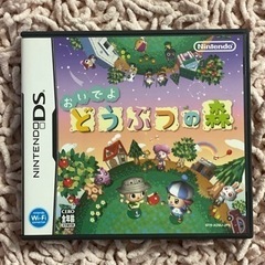 Nintendo 任天堂 DS   どうぶつの森・ケースと説明書のみ