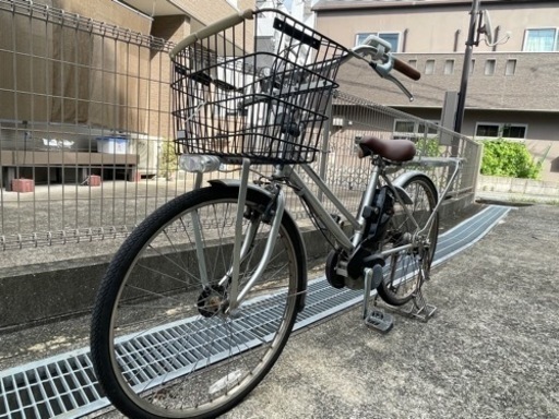 Panasonic 電動自転車　ビジネスビビ　26インチ　シャイニーシルバー