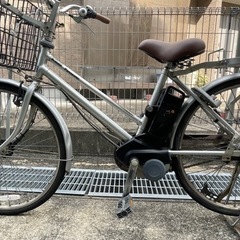 Panasonic 電動自転車 ビジネスビビ 26インチ シャイニーシルバー