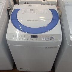 シャープ 7.0kg洗濯機 2016年製 ES-GE70R【モノ...