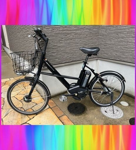 バッテリーほぼ新品！8.9Ahヤマハ　YAMAHA パスシティX　20インチ　電動自転車　電動アシスト自転車   9084