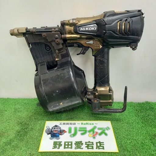 ハイコーキ HiKOKI 型番不明 90mm高圧釘打ち機【野田愛宕店】【店頭取引限定】【ジャンク】管理番号：ITTH7JGN8CYU
