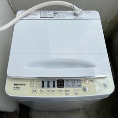 洗濯機(使用1年未満2023年購入、備品)