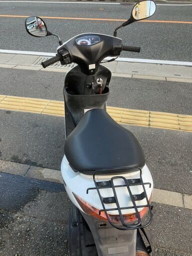 実働 アドレスV50-2 CA44A 白 インジェクション スズキアドレスV50