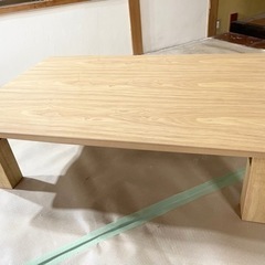 ローテーブル　木製　120cm×80cm×34cm