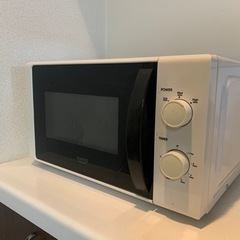 電子レンジ　シンプルなデザイン！