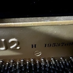 調律済み　ヤマハ製アップライトピアノ