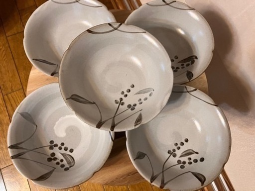 【未使用品】和皿　お取り皿5枚セット