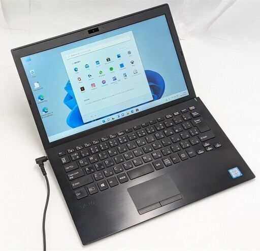 送料込 おまけ有り ノートパソコン Windows11 13.3型 SONY VJPG11C12N 中古良品 第7世代Core i5 8GB 高速SSD 無線 Bluetooth カメラ Office