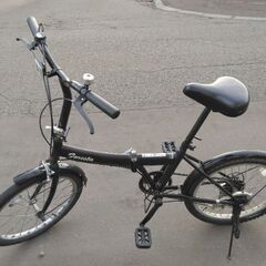 20インチ 🚲 中古 折りたたみ自転車 6980円 🔁6段切替 ...