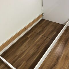 売り切れ】シングルベッドフレーム ニトリ しんぐるべっど?自社配送時 