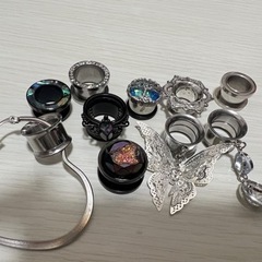 【ネット決済・配送可】ボディピアス 12mm