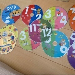 しまじろうなどのDVD