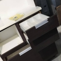配達可【食器棚】【ニトリ】クリーニング済み【管理番号10809】