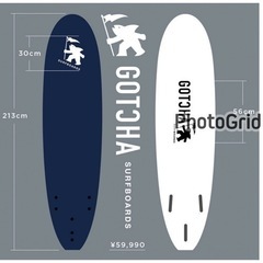 超お薦め品‼️新品未使用品‼️GOTCHA ファンボード(セミロングサーフボード)