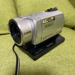 【ジャンク品】SONY DCR-SR200 ビデオカメラ