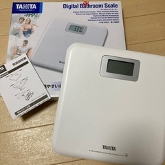 タニタ　シンプル体重計