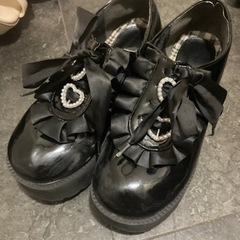 地雷　量産型　厚底靴廃盤　値下げ‼️