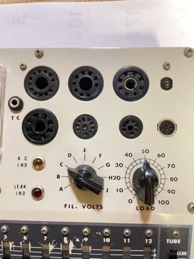真空管試験器 LAFAYETTE TE-50