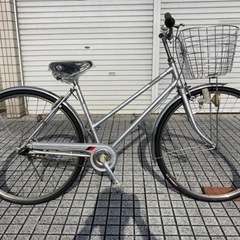 27インチ自転車】ブリヂストン製 内装3段変速 前後タイヤ、サドル新品