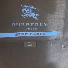 メンズ　バーバリー　ブルーレーベル　トレンチコート　メンズLサイズ