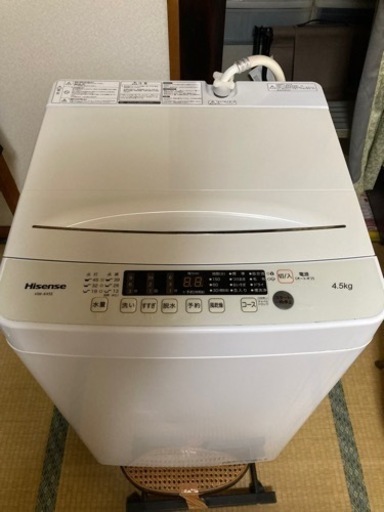 売れ筋アイテムラン Hisense 全自動洗濯機　HW-K45E その他