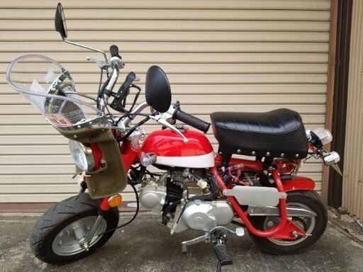 モンキー 88cc  4速セル付き 浜松仕様 両手ブレーキ　中華  走行距離490km モンキー 88cc 4速セル付き 浜松仕様 両手ブレーキ 中華 走行距離490km