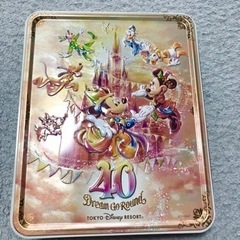 ディズニー40周年　缶