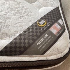 ［取引完了］ドリームベット　ダブルベット　sertaマットレス付き