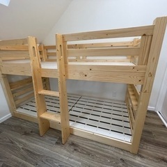 ロータイプ2段ベッド　二段ベッド