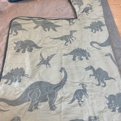 IKEA 恐竜フード付きバスタオル