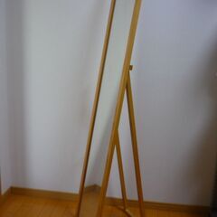 木製】スタンドミラー　高さ152cm　美品