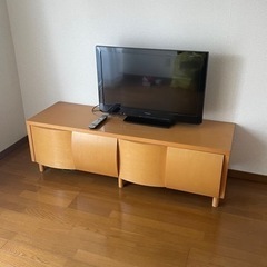 32型テレビ&テレビボード