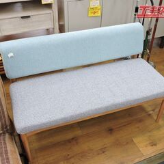 KEYUCA ステラ LDソファ ベンチタイプ2Pソファ 中古良品 ワイド1200mm 