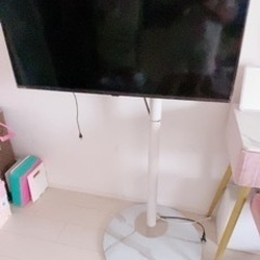 【お取引中】テレビスタンド　壁よせ　37〜65インチ対応