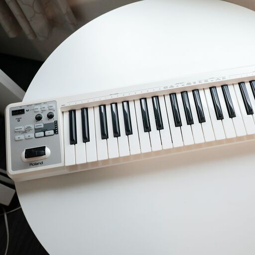 【Roland】キーボード　ローランド A-49 （ホワイト）【MIDIキーボード】