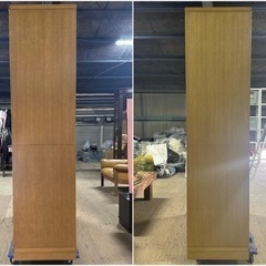 INT219 キャビネット　食器棚　無垢材　天然木