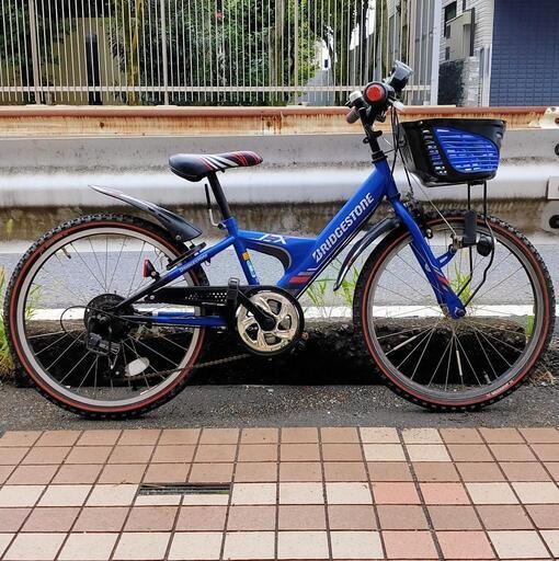 【中古整備済み】 22インチ　子供用自転車　ブリヂストン