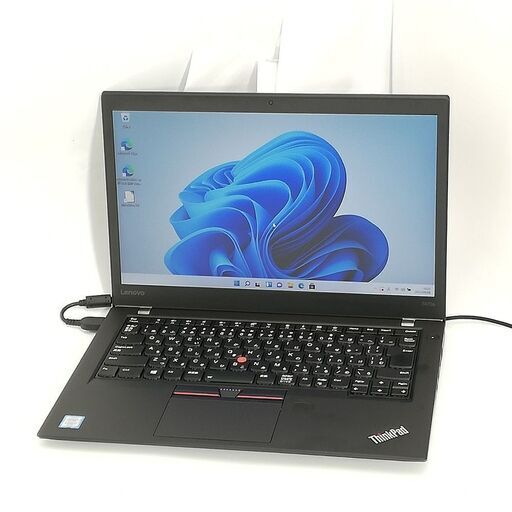 送料無料 爆速SSD-1TB フルHD 14型 ノートパソコン Lenovo T470s 中古美品 第6世代 i7 20GB 無線 Bluetooth カメラ Windows11 Office