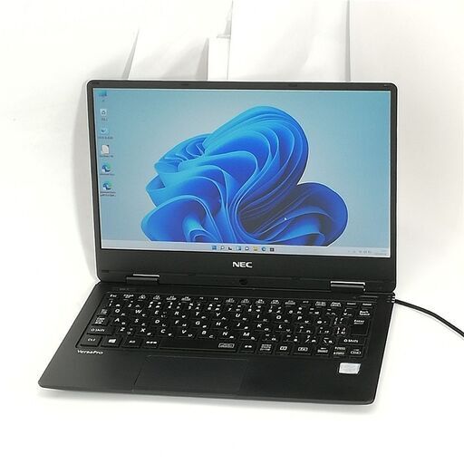 送料無料 高速SSD フルHD 12.5型 ノートパソコン NEC PC-VKT12HZG1 中古良品 第7世代 Core i5 8GB 無線 Bluetooth Windows11 Office済