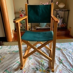 ロッキングチェア　折りたたみ椅子　木製