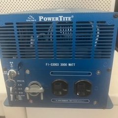 未来舎　正弦波　インバーター 24Ｖ3000Ｗ