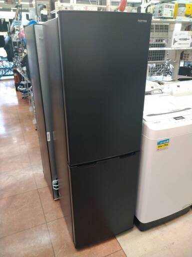 オススメ品2020年製 アイリスオーヤマ IRIS OHYAMA IRSE-16A-B ノンフロン冷凍冷蔵庫 162L ブラック 55