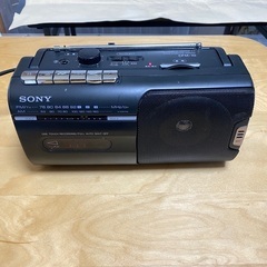 良品　ラジカセ SONY CFM-10 動作OK　B-0