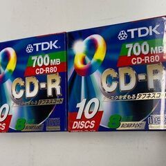 　未開封CD-R TDK データ用CD-R 700MB 　10枚...