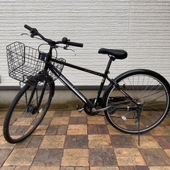 中古自転車　27型　ブラック