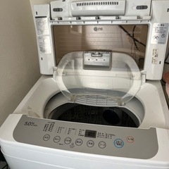 【0円】洗濯機　要修理　5.0kg LG