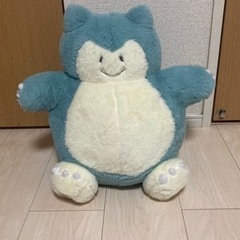 ポケモンセンターで購入したカビゴンのぬいぐるみ